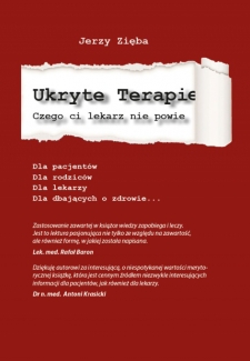 Ukryte Terapie. Czego ci lekarz nie powie, Jerzy Zięba